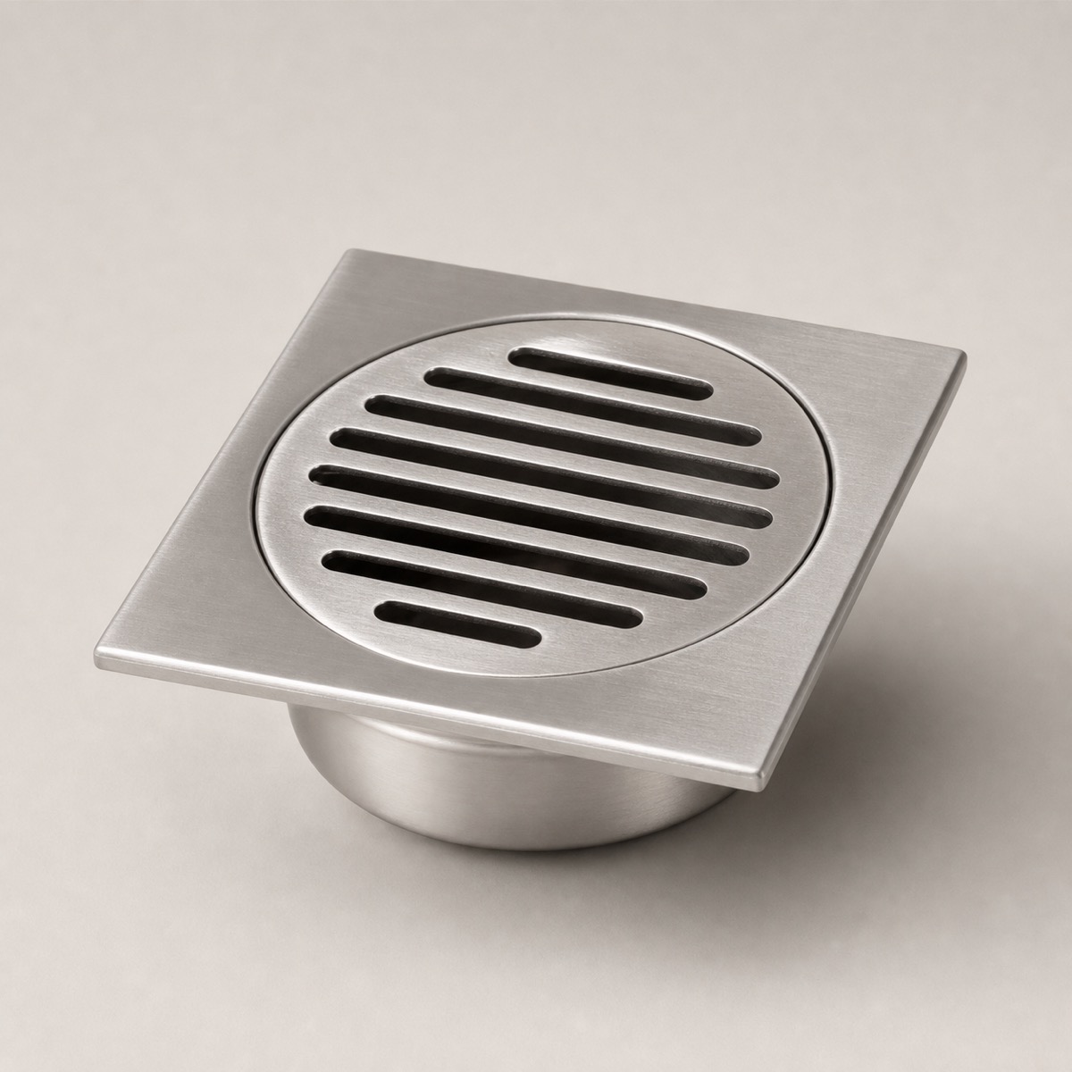 Stainless steel floor trap drain cover