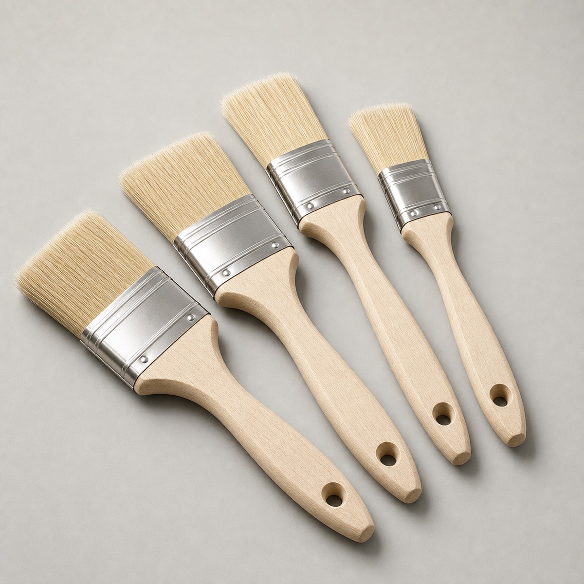 Set of paint brushes